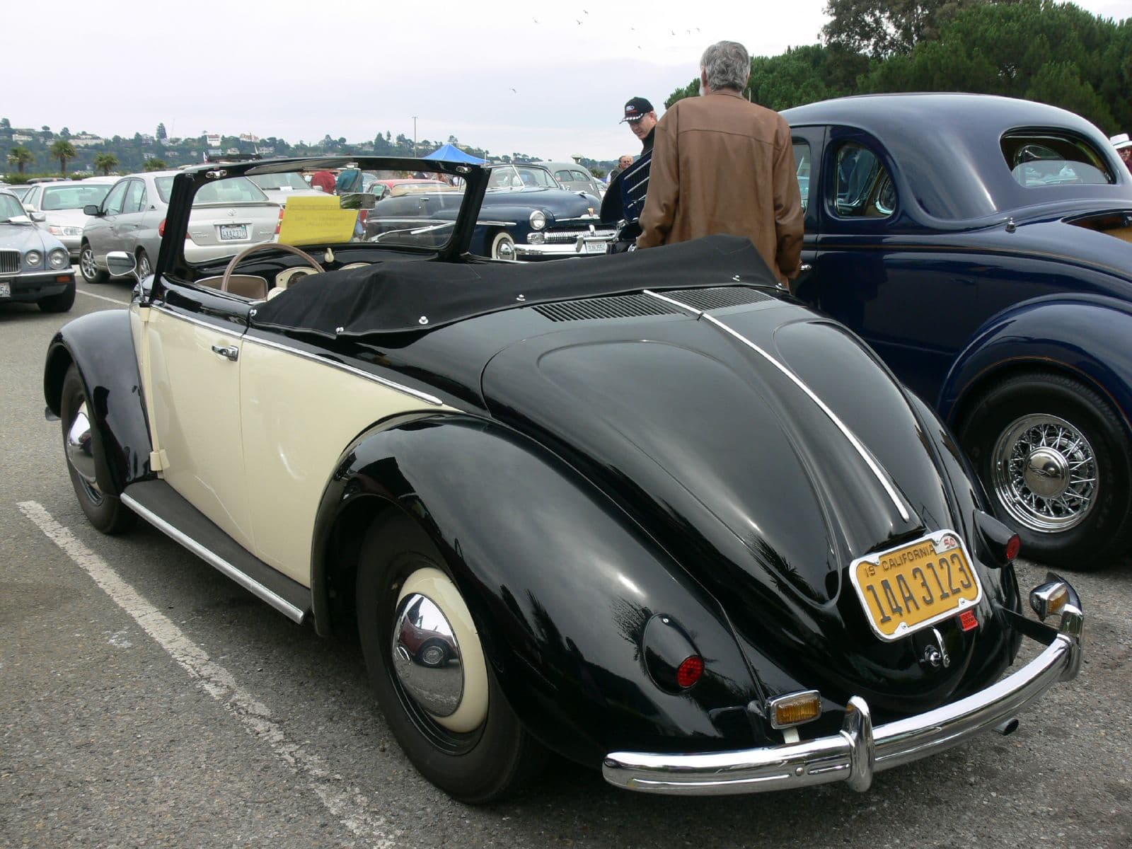 car show — a car show, not this one